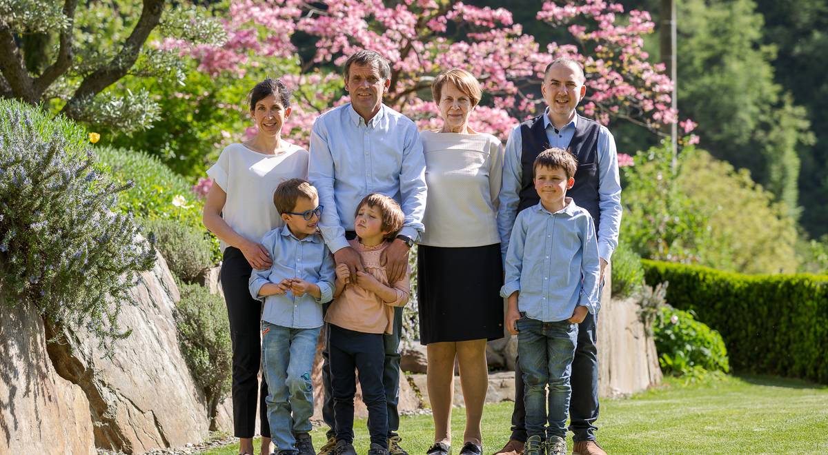 Ein herzlicher Familienmoment 