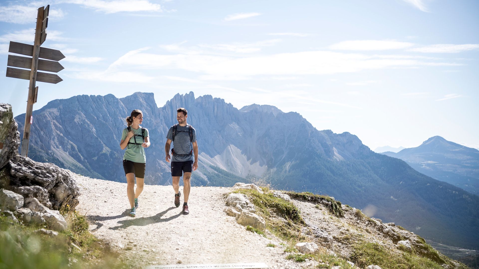 Wanderurlaub Meran 2000 im Wanderhotel Kiendl direkt an der Seilbahn Talstation