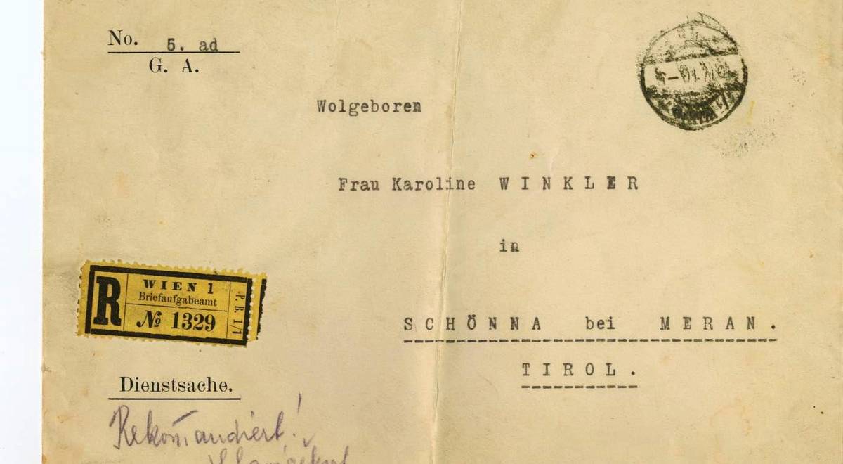 Brief des Österreichischen Kaisers
