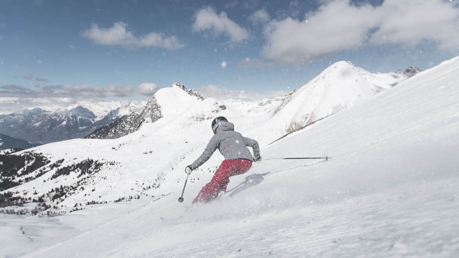 Skifahren in Meran 2000 beim Winterurlaub in Meran